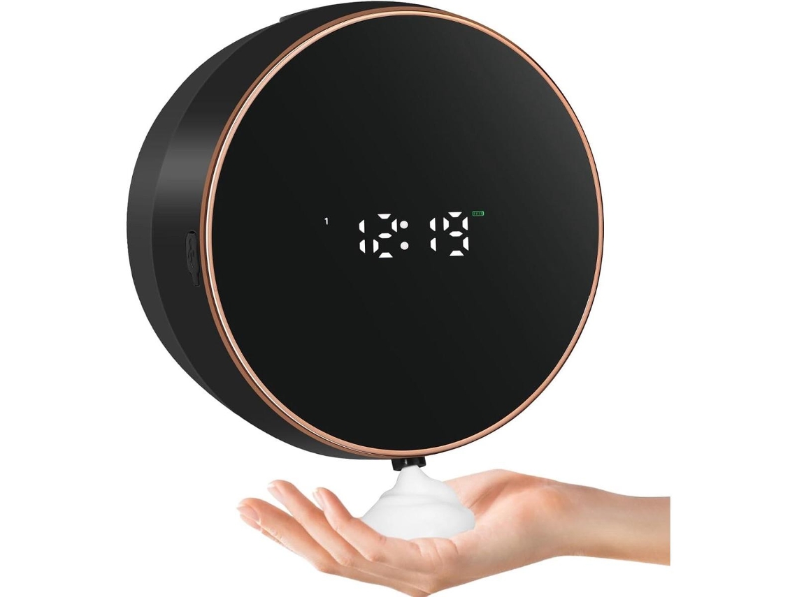 Dispensador de Sabão Elétrico Automático MDUG de parede, sem contato, plástico