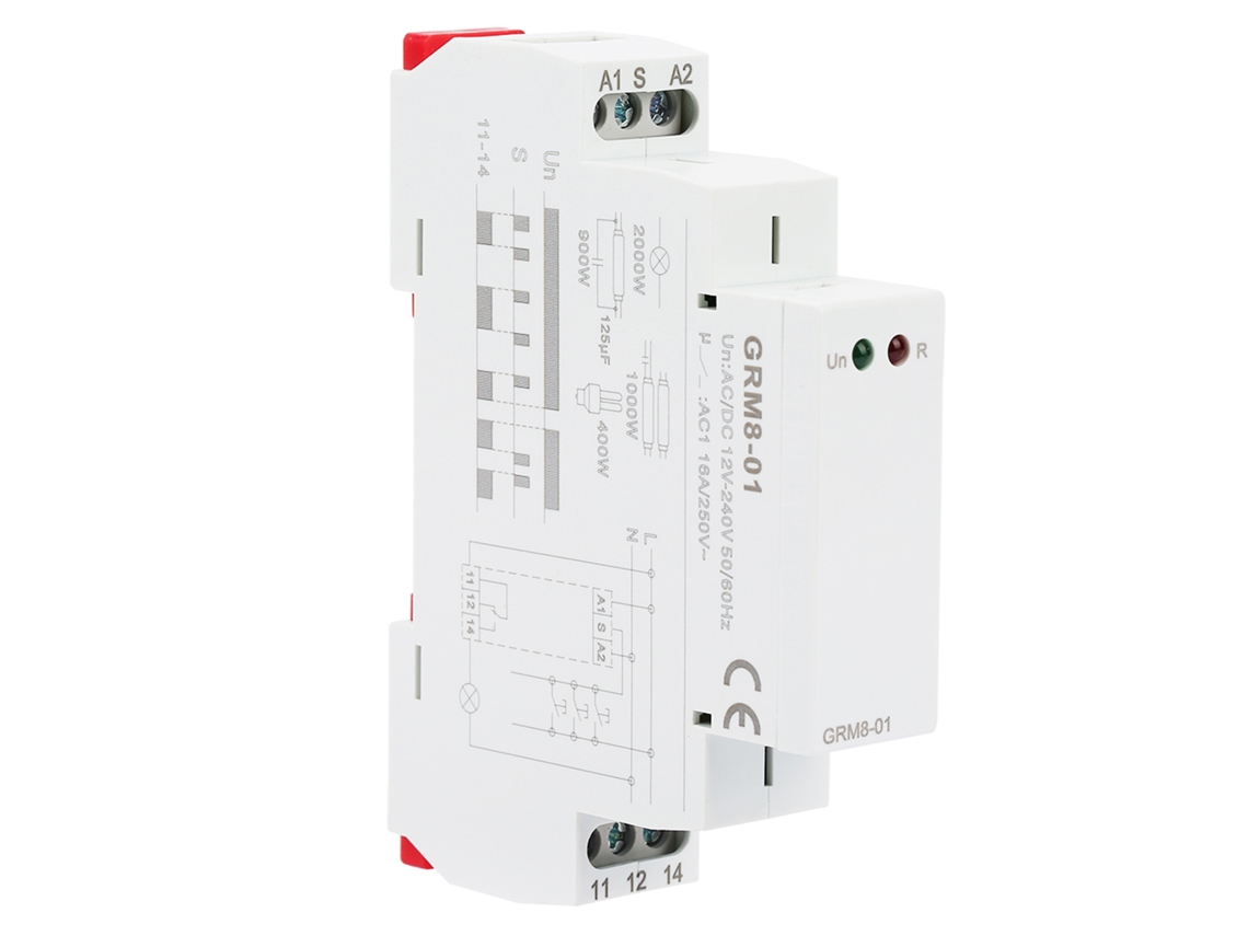 Relé de Impulso Latching 12V 240V S/MARCA