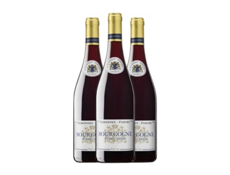 Espumante tinto SIMONNET-FEBVRE Pinot Preto Bourgogne (0.75 L - 3 Unidades)