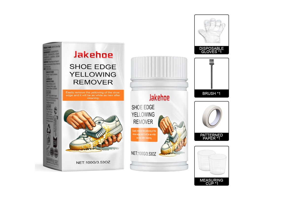 Creme LAXISCREED para Sapatos Brancos e Eliminação de Manchas Amarelas