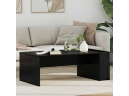 Vidaxl Mesa De Centro Carvalho Preto 95 X 50 X 34 Cm