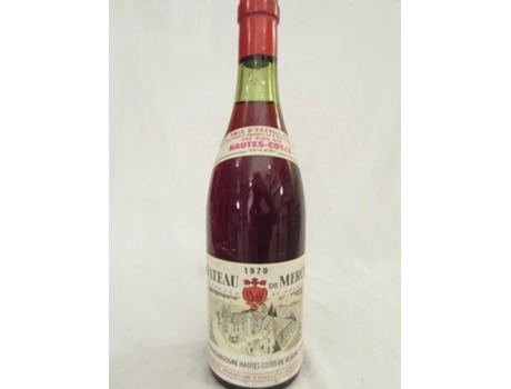 Vinho Tinto CHÂTEAU DE MERCEY 1970 (75 cl - 1 unidade)