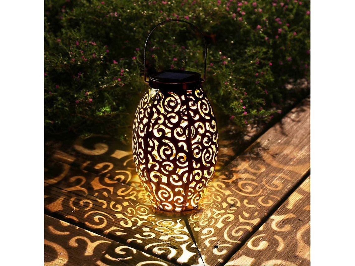 Lanterna Solar Decorativa, Para Jardim, Pátio, Varanda, Caminhos E Paisagismo Exterior, Aplicação Doméstica Versátil Em Diferentes Espaços