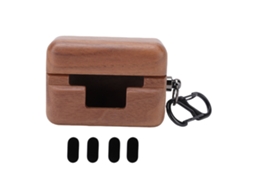 Capa para Fones de Ouvido Bluetooth Sony Linkbuds S True Wireless de Madeira EOOCOO