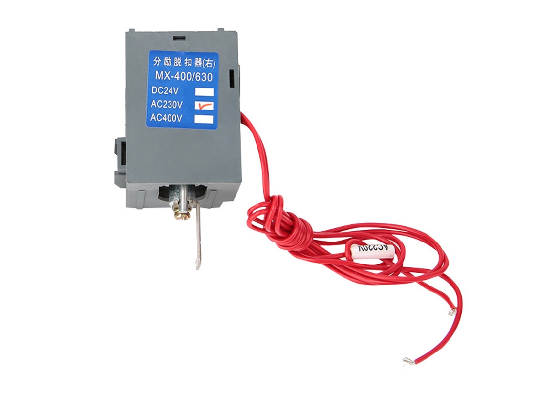 Acessório de desconexão por derivação nxm mx 400/630 para interruptor de circuito ac230v | S/MARCA