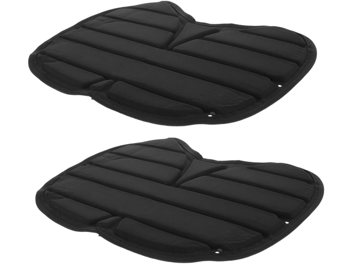 Conjunto De 2 Almofadas Confortáveis Para Caiaque, Suporte Ergonômico Acolchoado Para Assento De Caiaque