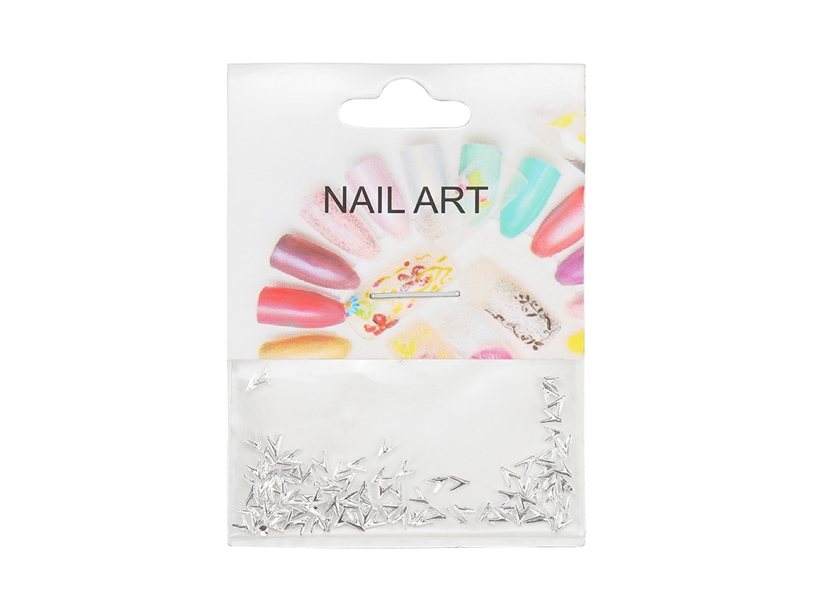 50 Peças/bolsa Decoração De Unhas Clavija De Metal Parche De Manicura (06)
