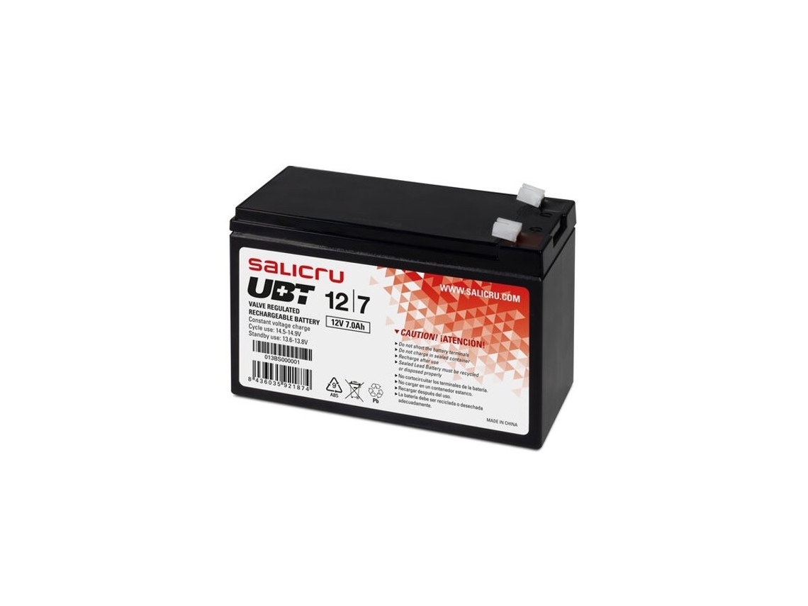 Bat. 12v/7ah Ubt12/7 Salicru