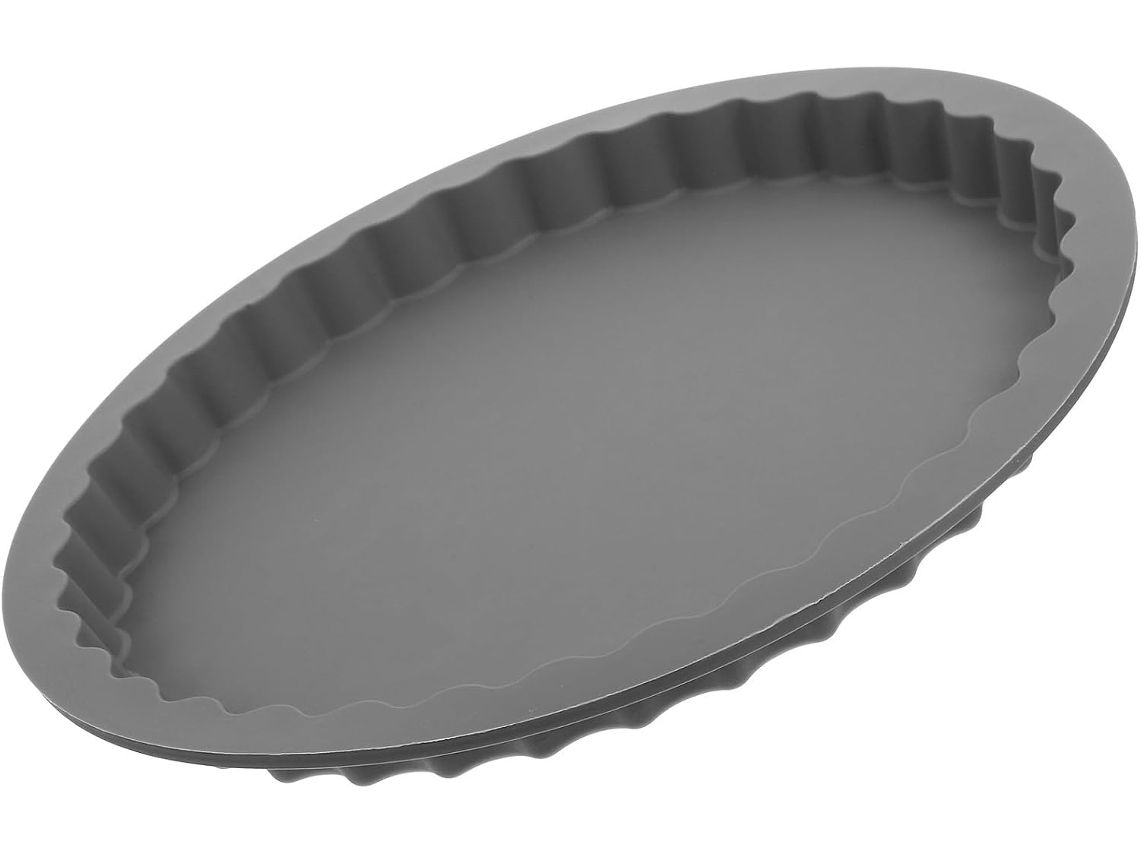 Formas redondas de silicone Wooneky, reutilizáveis e flexíveis.