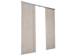 Conjunto De 4 Cortinas Painel Marrom Com Trilho Ajustável E Opacidade Total Tekmaquinas