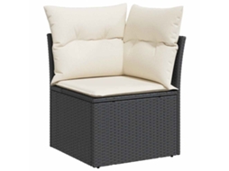 Garden Sofa, Garden Sofas Vidaxl Preto Rattan / Vime (n/a)