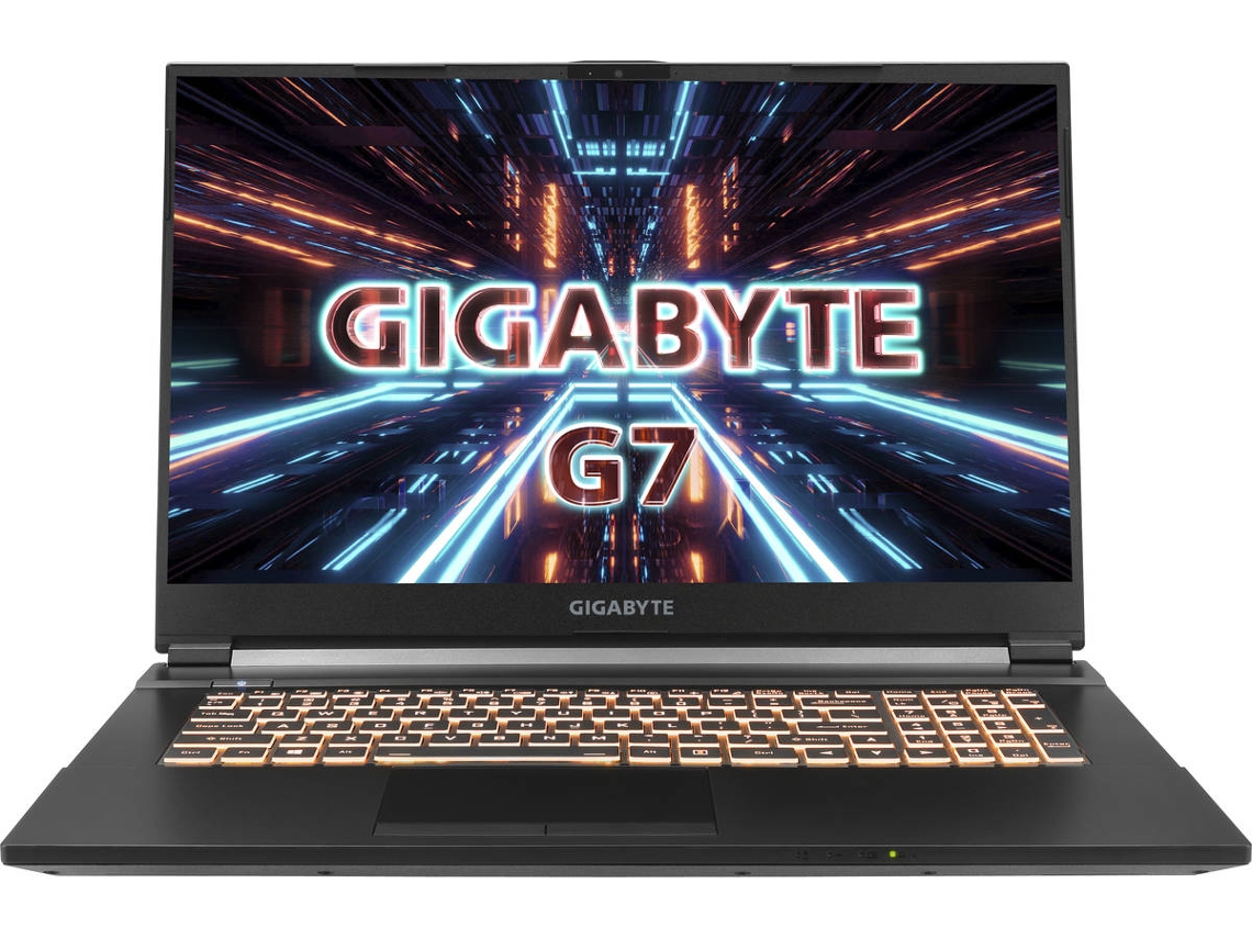 Portátil Gaming GIGBYTE G7 GD-51PT123SD (Intel Core i5-11400H - NVIDIA GeForce RTX 3050 - RAM: 16 GB - 512 GB SSD - 17.3'')