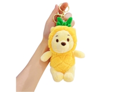 Mochila Escolar, Fofa, Estampa De Animais, De Desenho Animado Com Chaveiro E Pingente