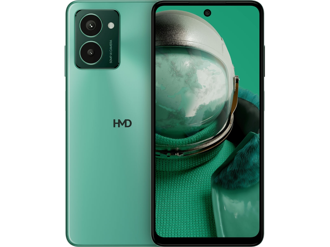 Smartphone HMD Pulse Pro (Verde - Tomada EU - 128 GB - 6,56" - 6 GB RAM)