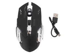 Mouse Bluetooth 2.4ghz 3 Modos Dpi Ajustável Recarregável Verde S/MARCA
