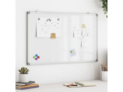 Vidaxl Quadro Branco Magnético 100x60x1,7 Cm Alumínio