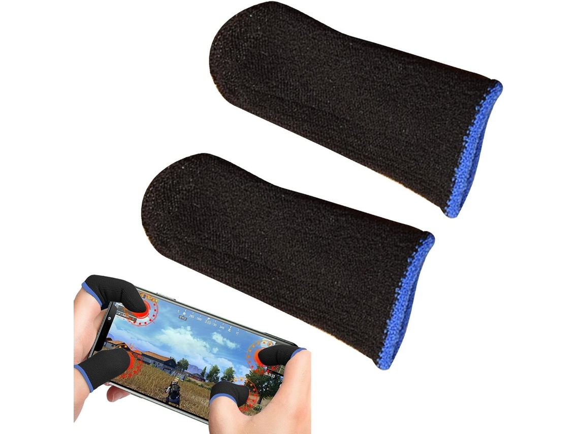 Luvas Para Jogos Com Polegar Suportes De Fibra Carbono Em Nylon E Elastano 45x 25mm, Design Respirável, Antiderrapante