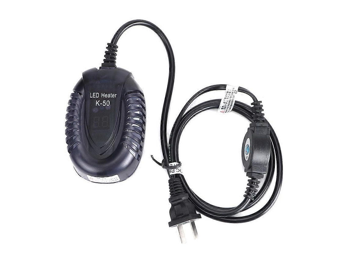 Aquecedor Elétrico Submersível com Controlador Digital de Temperatura e Termostato para Aquários Peixes Tarta Rugas . GOKOCO (25w)