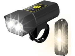 Farol De Bicicleta, Lanterna Dianteira Brilhante Para Lâmpada Led