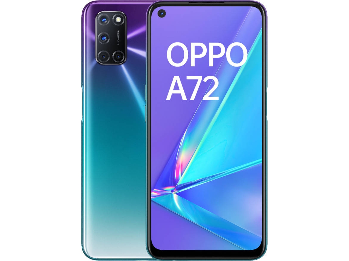Smartphone OPPO A72 (6.5'' - 4 GB - 128 GB - Roxo)