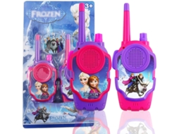 Walkie talkie Infantil, 2 Unidades, Frozen, Comunicação AQUAFORGE