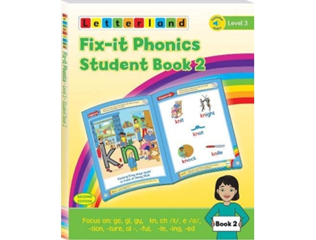 Livro Fixit Phonics Level 3 Student Book 2 de Lisa Holt (Inglês)