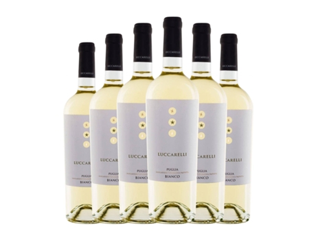 Vinho branco LUCCARELLI Bianco Puglia (0.75 L - 6 Unidades)