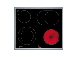 M16Srf0L0 Placa Preto Embutido 60 Cm Cerâmica 4 Zonas NEFF