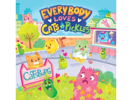 Livro Everybody Loves Cats vs Pickles de Darren Farrel (Inglês - Capa Dura)