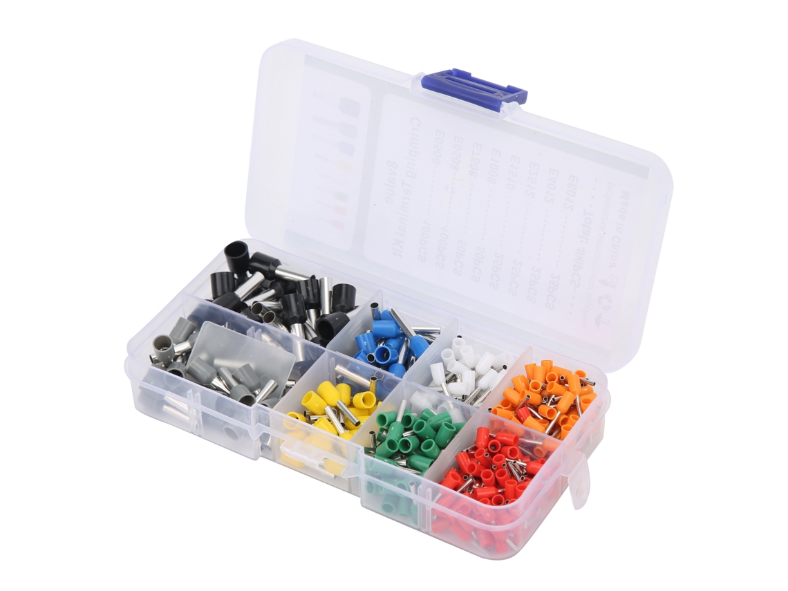 Conectores Crimpados Terminais Isolados Laxiscreed Para Cabos Awg 22-10, Uso Industrial