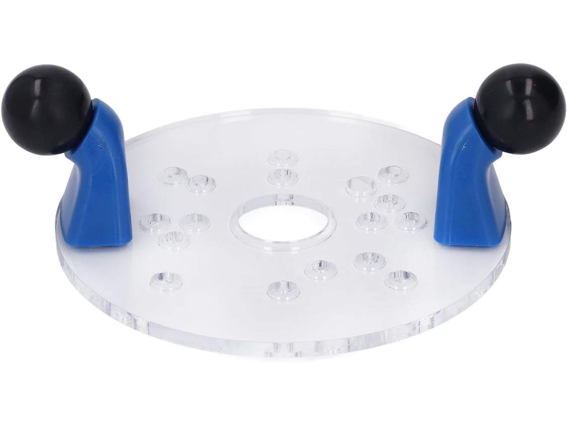 Base Universal Transparente para Tupia, Estável e Prática Trabalhos Madeira, CHABERLU