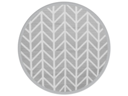 Outdoor Carpet, Outdoor Carpets Vidaxl Cinzeto Polipropileno (ø 160 Cm)