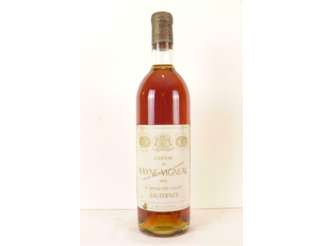 Vinho Licoroso CHÂTEAU DE RAYNE VIGNEAU 1970 (75 cl - 1 unidade)