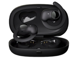 Fones Abertos Sem Fio Bluetooth, Modelo Externo Pendurado, Confortável Uso Fora da Orelha JIAPEI (preto)