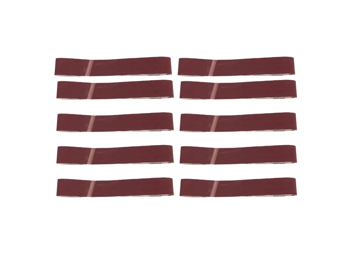 10 Peças De Cinta De Lixa De Óxido De Alumínio 27x2 Polegadas 686x50mm Para Lixadeira 1000 Polimento Esmagamento Ferramentas