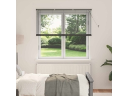 Vidaxl Cortina Veneziana Cinza Prata 150 X 150 Cm 25 Mm Pvc