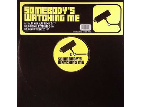 Vinil Somebodys Watching Me Purple Eye Entertainment