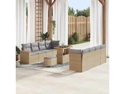 Vidaxl Conjunto De Sofá De Jardim 12 Unid. 12-número De Lugares