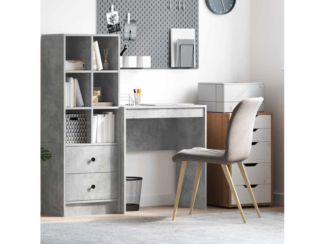 Vidaxl Mesa Cinzento 70 X 40 X 76 Cm