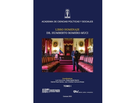 Livro HOMENAJE AL DR. HUMBERTO ROMERO MUCI, TOMO I de Badell Madrid e Rafael (Espanhol)