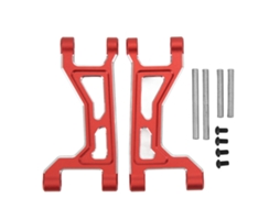 Bracos De Suspensao Aluminio Rc Traxxas Maxx 2.0 Vermelho