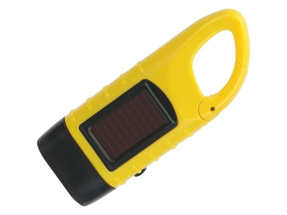 Lanterna Solar Recarregável com Manivela S/MARCA