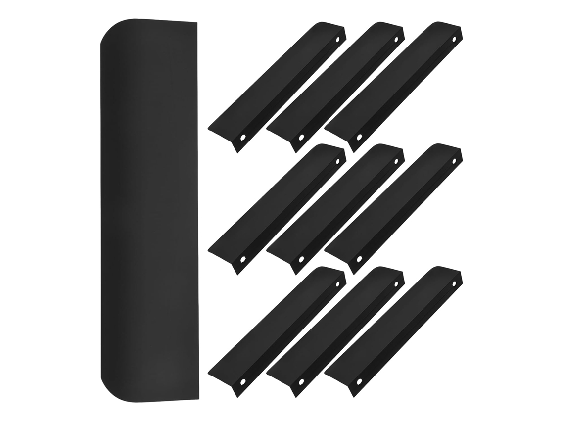 Zerodeko Conjunto De 10-puxadores Ocultos Para Armários, Puxadores Deslizantes Para Gavetas, Ferragens Para Armários