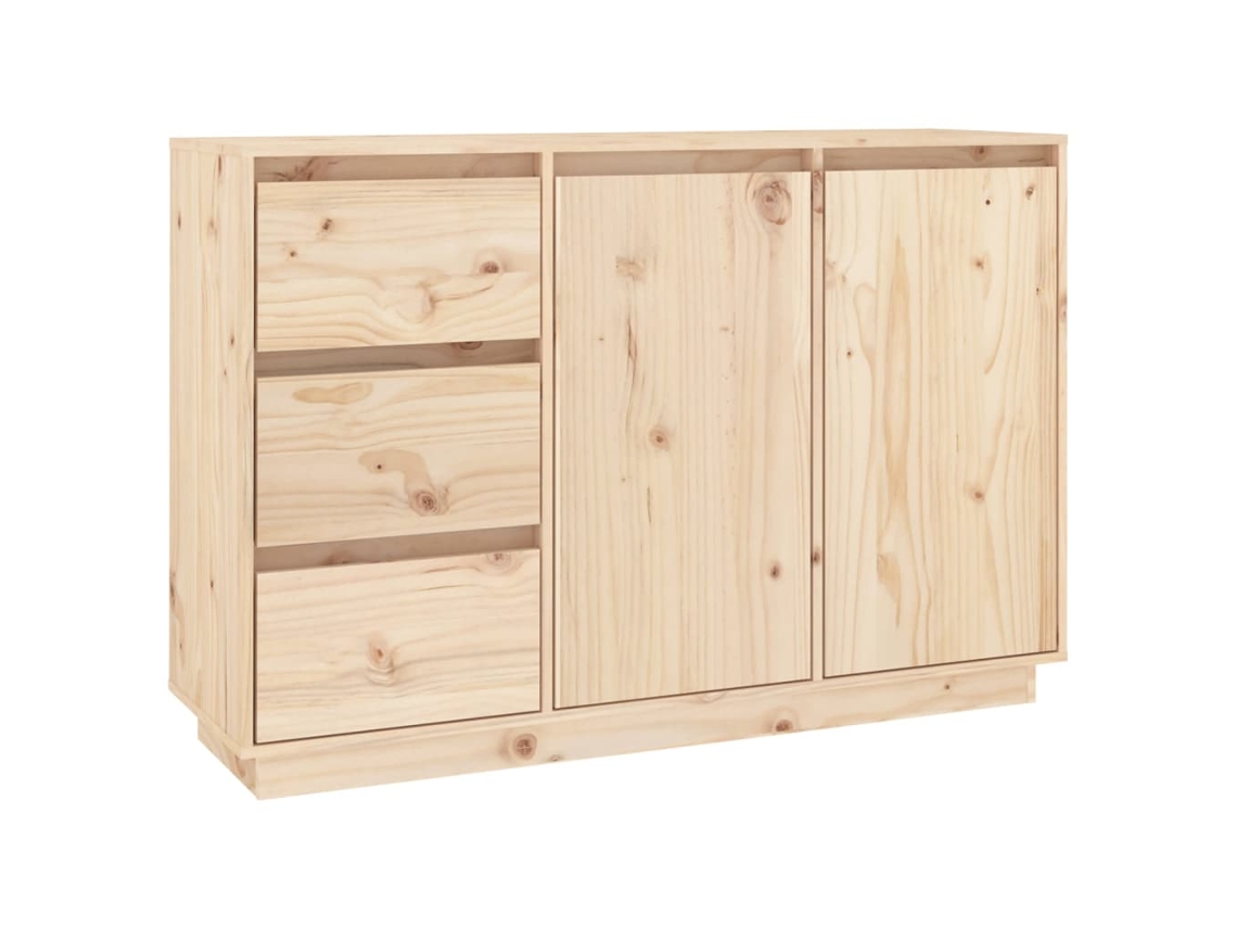 Sideboard, Sideboards Vidaxl Marrom Madeira De Pinho (n/a)