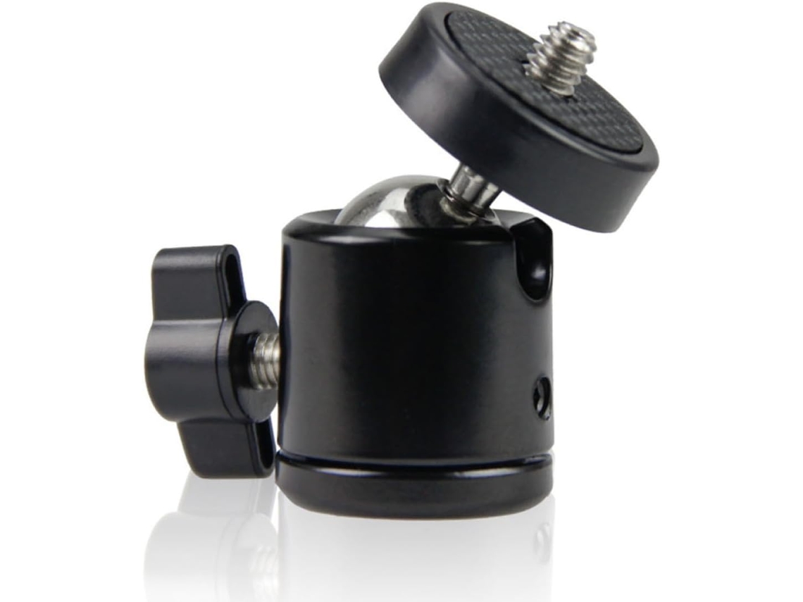 Suporte Para Celular Leve E Portátil Com 5 Peças E Cabeça Esférica.