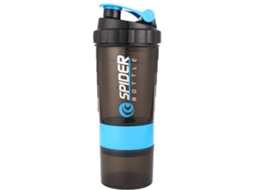 Ferramenta Shaker de Proteína em Pó para Esportes Fitness Garrafa Azul Água Esportiva Shake À Prova UISAVE