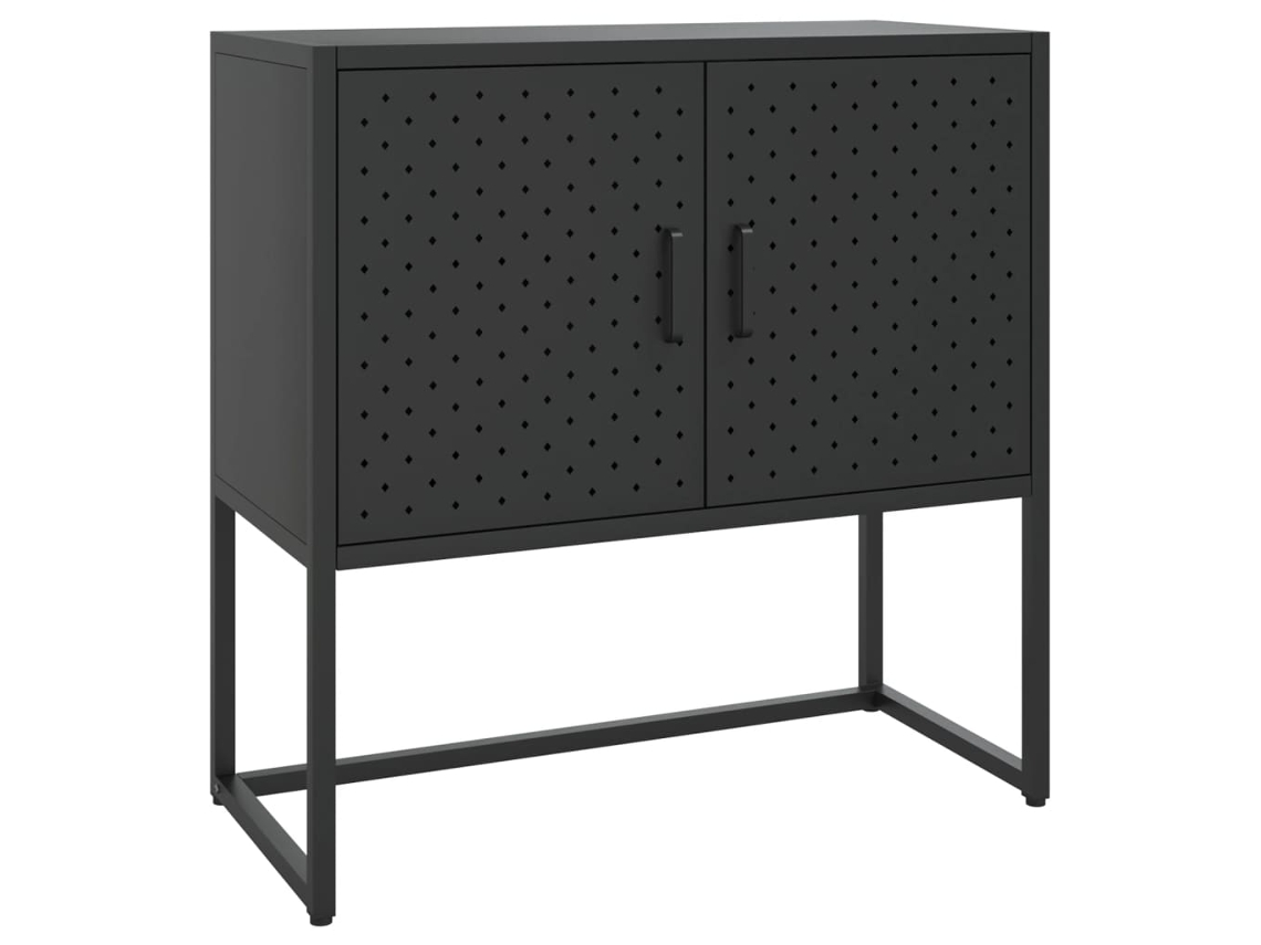 Sideboard, Sideboards Vidaxl Preto Aço (n/a)