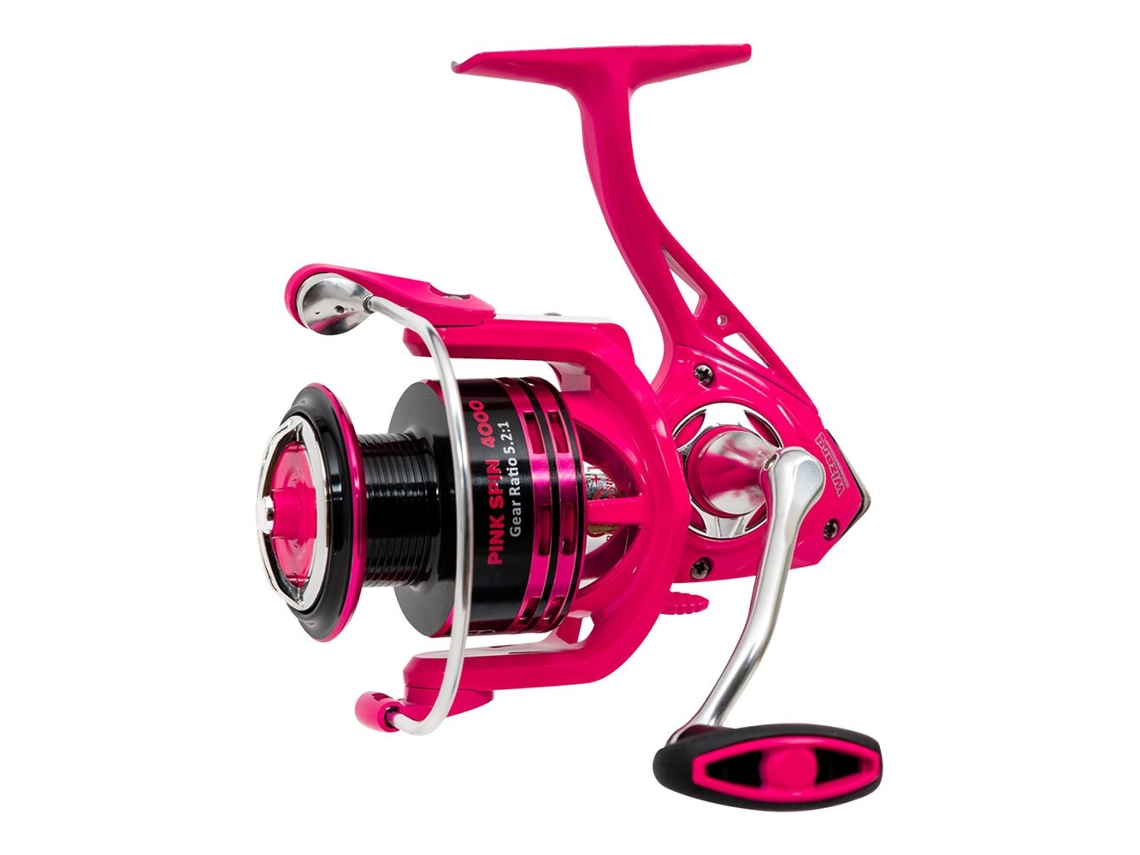 Molinete Spinning Rosa 4000Wizard