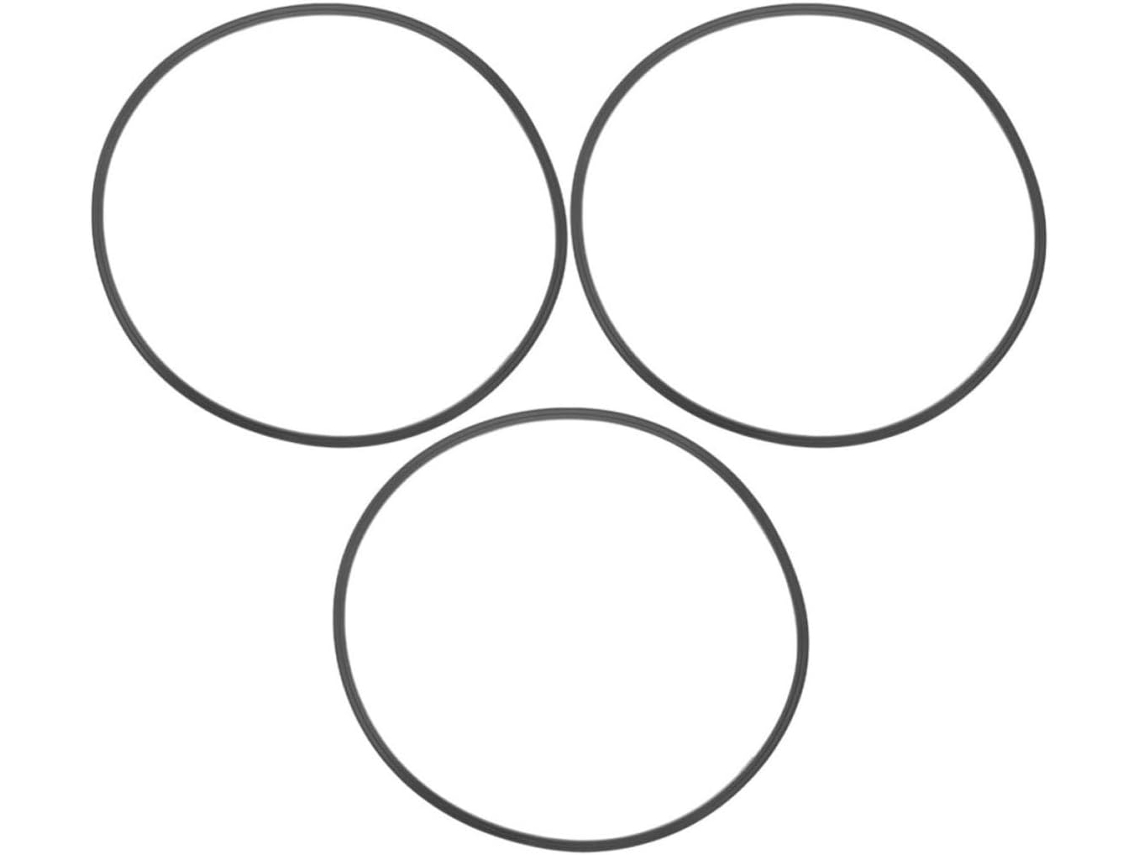 Bestyash Conjunto De 3 Anéis Borracha Antiderrapantes Pretos Para Base Banqueta