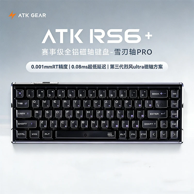 Teclado Pink Warrior De Alumínio Rgb Com 64 Teclas Hot-swappable